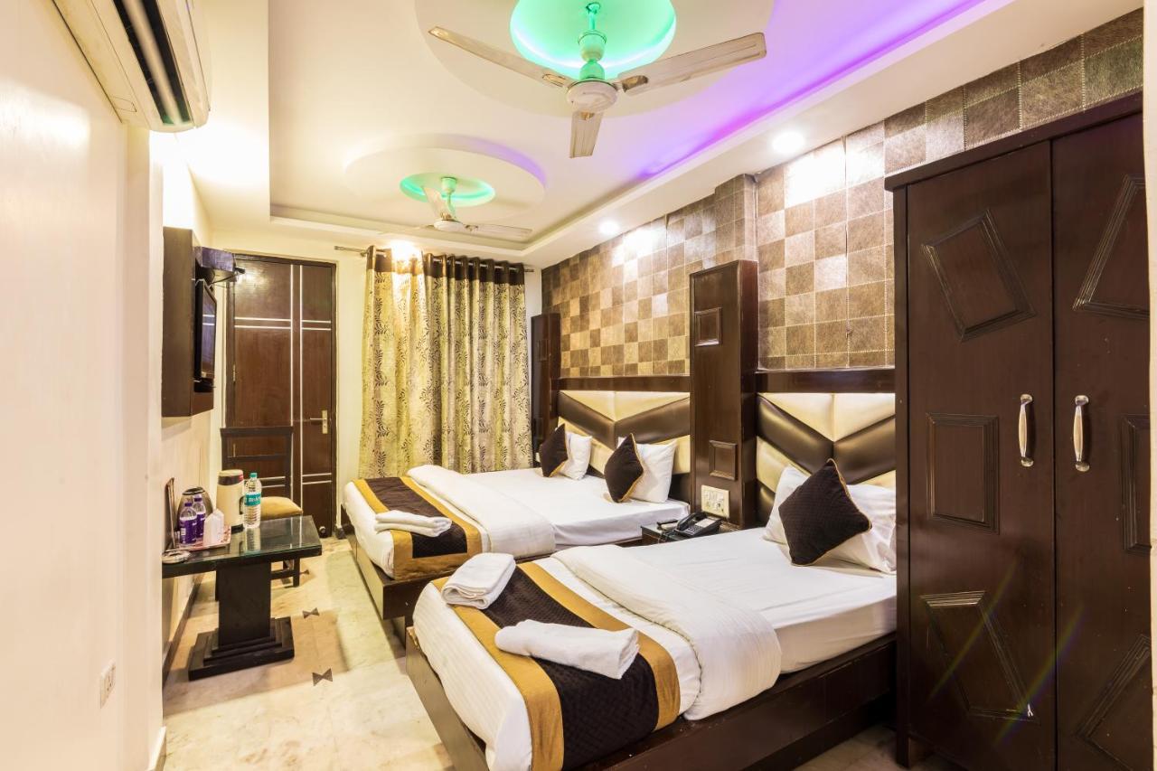 Hotel Grand Shyam- In Front Of New Delhi Railway Station-Couple Friendly Neu-Delhi Exterior foto