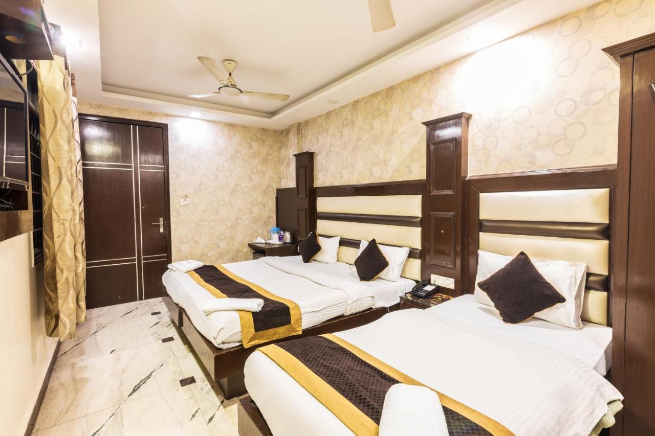 Hotel Grand Shyam- In Front Of New Delhi Railway Station-Couple Friendly Neu-Delhi Exterior foto