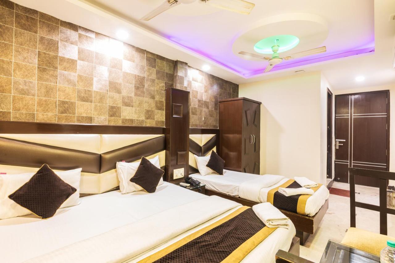 Hotel Grand Shyam- In Front Of New Delhi Railway Station-Couple Friendly Neu-Delhi Exterior foto